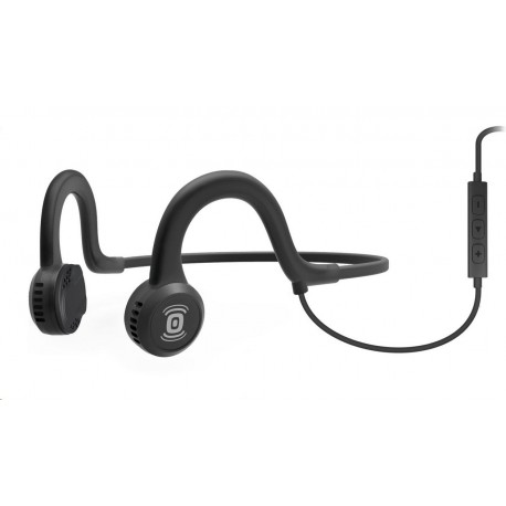 Casque serre-nuque + mic Noir