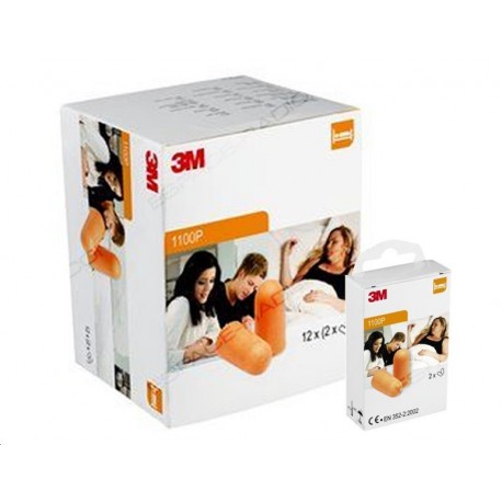 BOUCHONS D'OREILLE 3M CONIQUES 1100