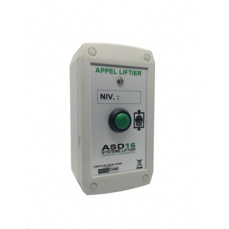 EMETTEUR LIFTIER 868MHZ- 1 POUSSOIR